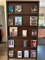 Tijdschriften/ boekenkast voor tegen een muur 210x105x6, Met plank(en), 100 tot 150 cm, 200 cm of meer, Nieuw