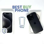 iPhone 15 pro 128GB zwart /krasvrij scherm /90% batt /garant, 128 GB, Apple, Zwart, Zonder simlock