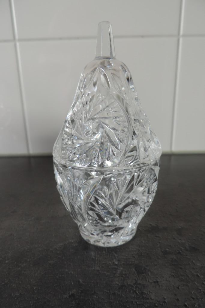 Nieuw kristallen potje, Antiek en Kunst, Antiek | Glas en Kristal, Ophalen of Verzenden