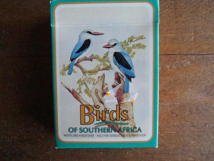 Kaartspel met vogelafbeeldigen op de achterkant, Hobby en Vrije tijd, Scrapbooking, Zo goed als nieuw, Versiering of Embellishment