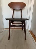 2x Louis van Teeffelen Eetkamerstoelen, Huis en Inrichting, Stoelen, Ophalen, Vintage jaren 60, Gebruikt, Twee