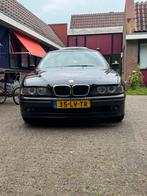 BMW 5-Serie 2.2 I 520 AUT 2003 Zwart, Achterwielaandrijving, Beige, Zwart, Onderhoudsboekje