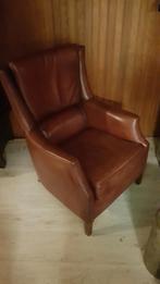 Prachtige Tessa Chair *echt leer*, Huis en Inrichting, Fauteuils, Ophalen of Verzenden, Zo goed als nieuw, 75 tot 100 cm, Tessa Chair