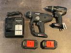 Panasonic set met boorhamer schroefmachine 18v accu’s lader, Doe-het-zelf en Verbouw, Gereedschap | Boormachines, Ophalen of Verzenden