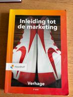Inleiding tot de marketing, Ophalen of Verzenden, Zo goed als nieuw, Economie en Marketing