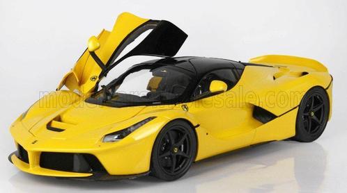 BBR 1:18 Ferrari Laferrari Giallo Modena, Hobby en Vrije tijd, Modelauto's | 1:18, Nieuw, Auto, Overige merken, Ophalen of Verzenden