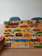 Vintage Simplex insteekpuzzel: verkeer: 14 stuks, Gebruikt, Ophalen of Verzenden