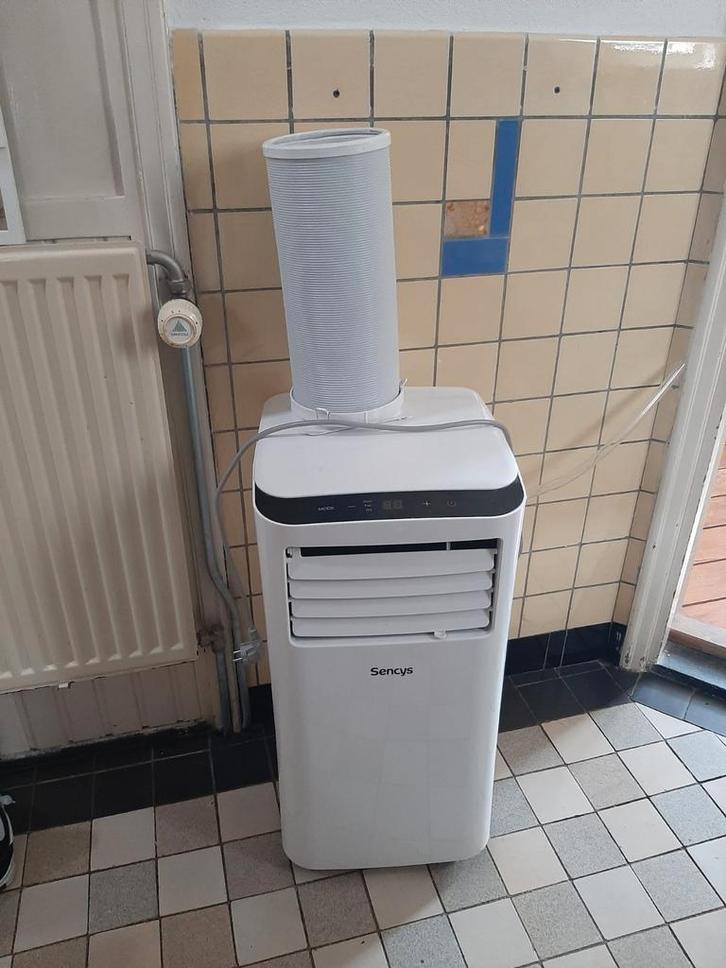 Fijne mobiele airco van Sencys, Witgoed en Apparatuur, Airco's, Zo goed als nieuw, Mobiele airco, Minder dan 60 m³, 3 snelheden of meer