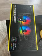 Corsair H115 280mm Elite capellix waterkoeling compleet, Computers en Software, Computerkoelers, Ophalen of Verzenden, Zo goed als nieuw