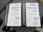 Examentraining VWO 2022 Engels en Nederlands, Boeken, Schoolboeken, Nederlands, VWO, Zo goed als nieuw, Ophalen