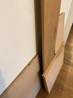 MDF Plaat Reststukken - Ideaal voor DIY projecten, Doe-het-zelf en Verbouw, Hout en Planken, Ophalen, Gebruikt, Minder dan 25 mm