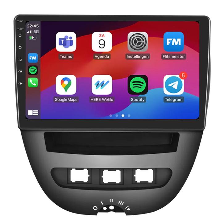 Toyota carplay Aygo, Peugeot 107 en Citroën C1 (2005–2013), Auto diversen, Autoradio's, Zo goed als nieuw, Ophalen of Verzenden