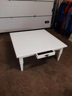 Robuuste salontafel, Huis en Inrichting, Tafels | Salontafels, Ophalen, Gebruikt, Vierkant, Minder dan 50 cm