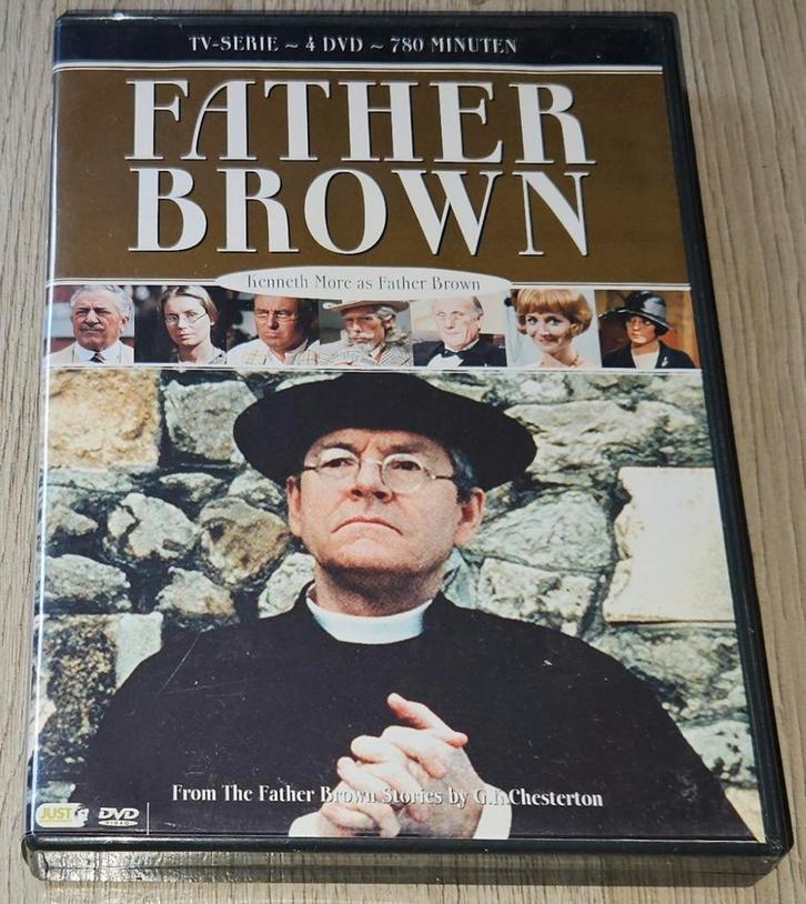 Father Brown - TV Serie - 4DVD Boxset, Cd's en Dvd's, Dvd's | Tv en Series, Zo goed als nieuw, Drama, Boxset, Alle leeftijden