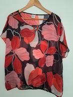 Kyra&ko Bloemen Shirt Maat 44, Maat 42/44 (L), Ophalen of Verzenden, Rood, Gedragen