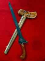 Antieke Keris Brojol Pamor Jimatan Tambal Surakarta SUZ13, Verzenden