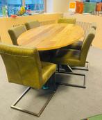 Tafel met stoelen Lifestyle Collection, Huis en Inrichting, Ophalen of Verzenden, Zo goed als nieuw, 4 tot 6 stoelen