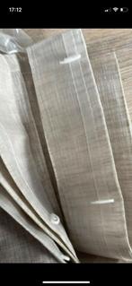Vitrage Gordijn - 138x88.5 cm, Nieuw, 100 tot 150 cm, Beige, 50 tot 100 cm