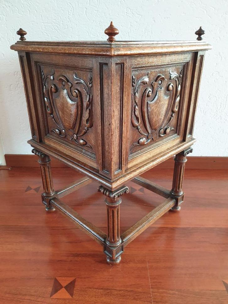 Antieke theestoof/plantenbak, Antiek en Kunst, Antiek | Woonaccessoires, Ophalen