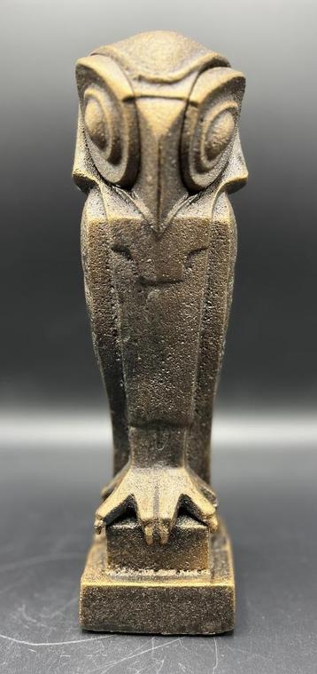 Art deco stijl uil van gietijzer. beschikbaar voor biedingen