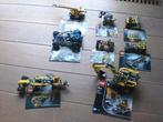 Diverse Lego voertuigen zgan, compleet + boekjes., Ophalen of Verzenden, Zo goed als nieuw, Complete set, Lego