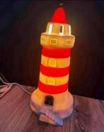 Vuurtorenlamp - kunststof  36 cm, Ophalen of Verzenden, Zo goed als nieuw, Lamp