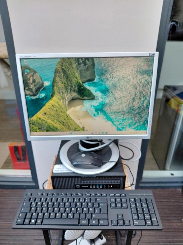 Hp mini desktop, Windows 11, Intel I5, ssd 250 gb, 8gb ram, Computers en Software, Desktop Pc's, Gebruikt, 3 tot 4 Ghz, SSD, 8 GB