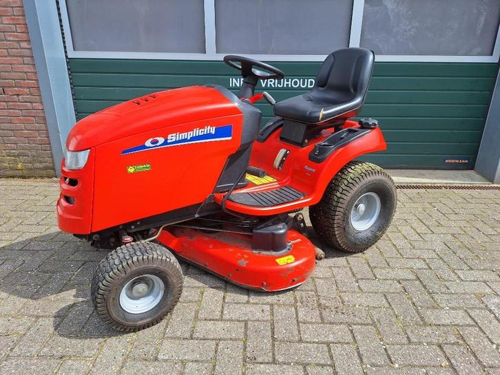 Simplicity Regent 20pk zitmaaier, Tuin en Terras, Zitmaaiers, Gebruikt, 90 tot 120 cm, Elektrische starter, Ophalen