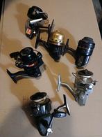 Lot aan 6 molens Abu Daiwa Shakespeare SilStar Fisherman, Watersport en Boten, Hengelsport | Algemeen, Ophalen, Gebruikt, Molen