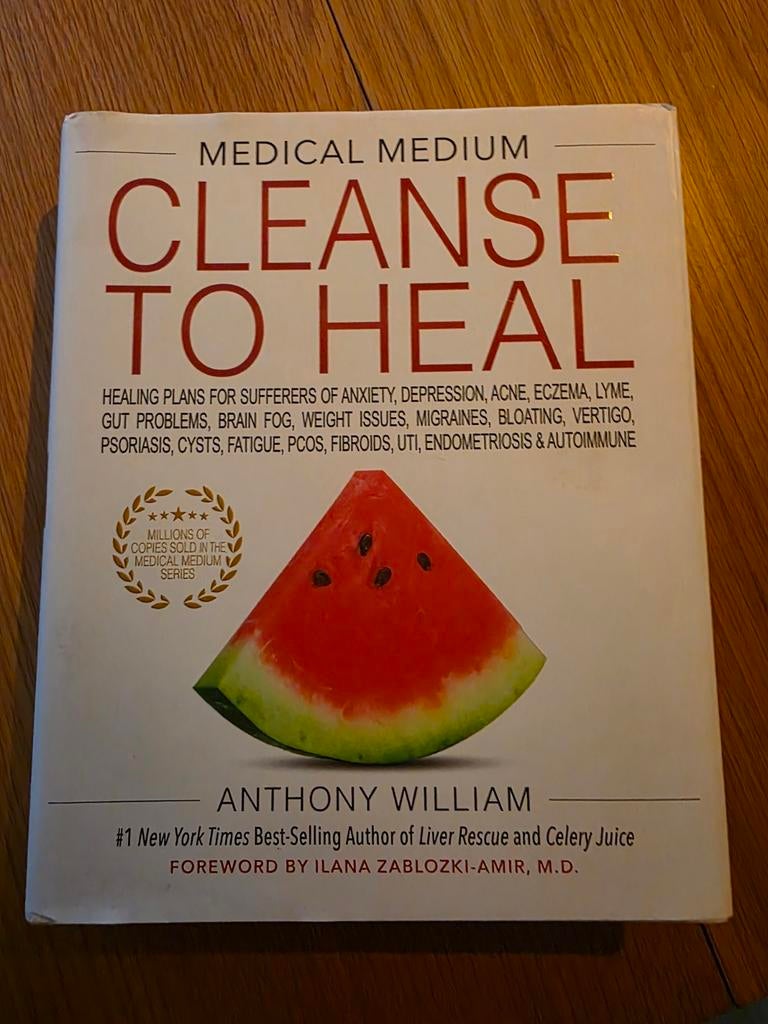 Medical Medium: Cleanse to Heal - Anthony William, Ophalen of Verzenden, Zo goed als nieuw, Gezondheid en Conditie