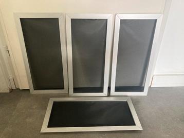 4 raam inzethorren pollengaas (22,5x48) beschikbaar voor biedingen