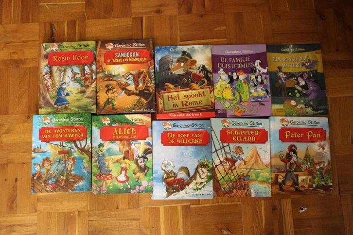 Leesboeken - Geronimo Stilton, Boeken, Kinderboeken | Jeugd | onder 10 jaar, Zo goed als nieuw, Fictie algemeen, Ophalen of Verzenden