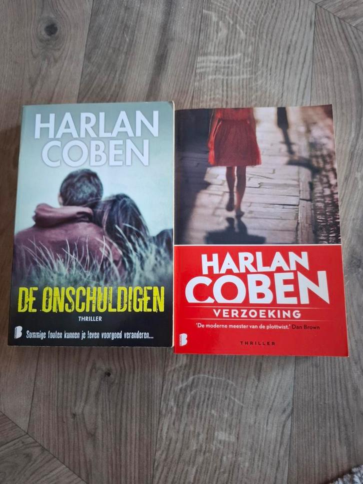 Harlan Coben - Verzoeking & De Onschuldigen, Boeken, Detectives, Gelezen, Ophalen of Verzenden