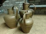 Lot grote messing koperen schenkkan melk kannen melkbus, Antiek en Kunst, Antiek | Koper en Brons, Ophalen of Verzenden