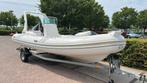 Snelle luxe RIB 580cm, 2e gen Suzuki 140! Incl. Trailer!, Watersport en Boten, 120 tot 200 pk, Zo goed als nieuw, Benzine, Overige materialen