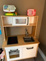 Leuke speelkeuken met accessoires, Kinderen en Baby's, Speelgoed | Speelkeukens, Ophalen, Gebruikt, Hout, Speelkeuken