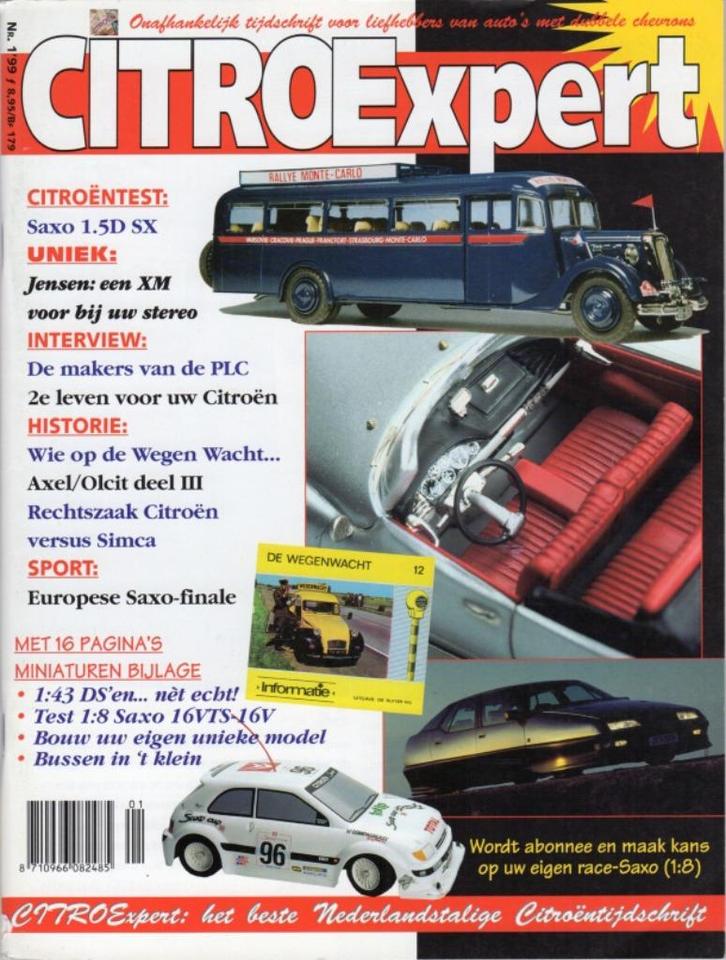 CitroExpert 1 1999 2CV Wegenwacht, Axel, Berlingo, Saxo, Boeken, Auto's | Folders en Tijdschriften, Nieuw, Citroën, Ophalen of Verzenden