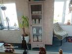 Te mooie vitrine kast hout, Ophalen, Overige materialen, 150 tot 200 cm, 25 tot 50 cm