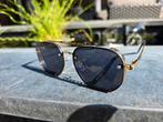 Zonnebrillen Heren Black/Gold, Ophalen, Zo goed als nieuw, Zwart, Overige merken