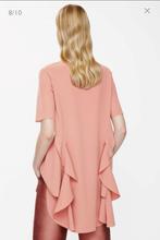 COS jurk top roze kimono S 36 dames drape detail bow franjes, COS, Ophalen of Verzenden, Zo goed als nieuw, Roze