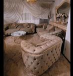 Bankstel 4delig, Huis en Inrichting, Banken | Bankstellen, Ophalen, Zo goed als nieuw, Vierpersoons of meer