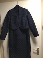 Jurk met bijpassend jasje blauw/ zwart maat 44  merk Windsor, Kleding | Dames, Blauw, Maat 42/44 (L), Ophalen of Verzenden, Zo goed als nieuw