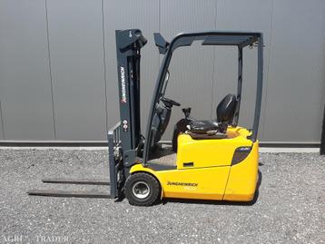 Jungheinrich EFG115 3 wiel heftruck 1.5 ton 5364 uur accu 20 beschikbaar voor biedingen