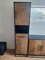 Dressoir & Boekenkast, Ophalen, 100 tot 150 cm, Zo goed als nieuw, Metaal
