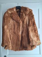 Echte bontjas - Maat M/L, Kleding | Dames, Maat 38/40 (M), Bruin, Ophalen of Verzenden, Zo goed als nieuw