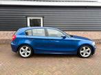 BMW 1-Serie 2.0 118I 5DR 2007 Blauw, Auto's, BMW, 1-Serie, 1995 cc, Zwart, 1200 kg