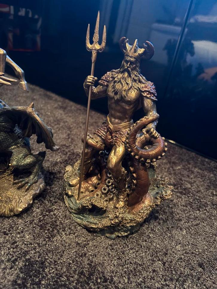 Bronzen Beelden Griekse Mythologie, Verzamelen, Beelden en Beeldjes, Zo goed als nieuw, Mens, Ophalen