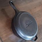 Lodge combo cooker gietijzer, Gietijzer, Ophalen of Verzenden, Zo goed als nieuw, Keramische plaat