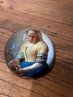 Glazen bol De Melkmeid, Ophalen of Verzenden