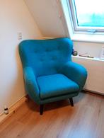 Fauteuil leenbakker blauw, Ophalen, Gebruikt, 75 tot 100 cm, 75 tot 100 cm